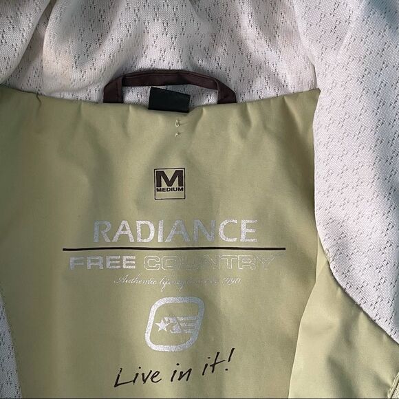 Free Country Radiance Green Lightweight Hooded Jacket MEDIUM - Picture 10 of 12